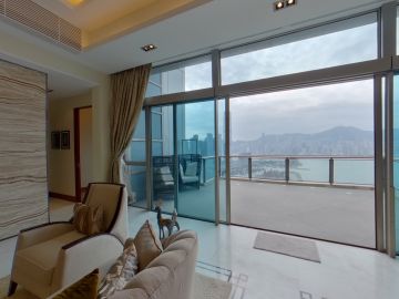 ONE SILVERSEA Tower 2 Very High Floor Zone Flat A Olympic Station/Nam Cheong